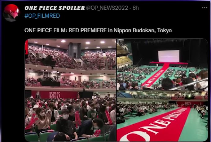 One Piece Film Red Tokyo Premiere