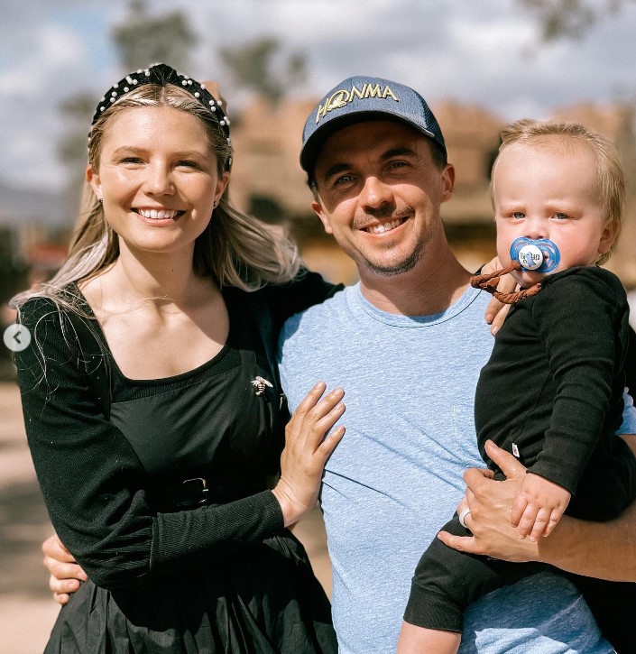 Paige Price with her husband and kid