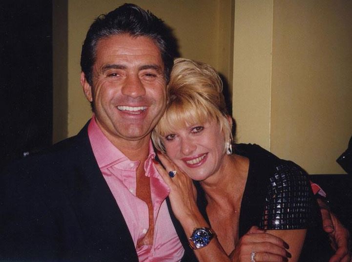 Roffredo with his girlfriend Ivana Trump