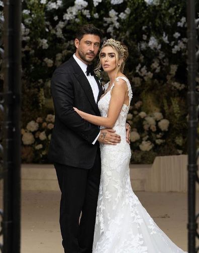 Sam got married Petra Ecclestone on 16 July 2022