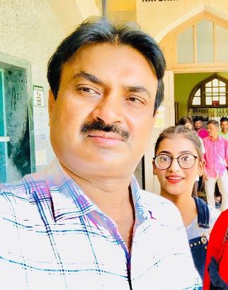 Samreen Ali with her dad