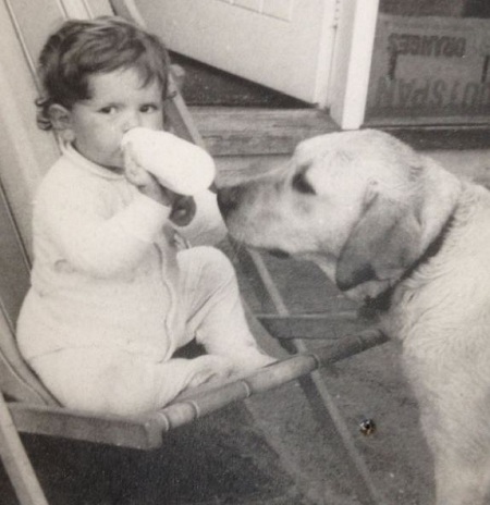 Susie Steiner childhood picture