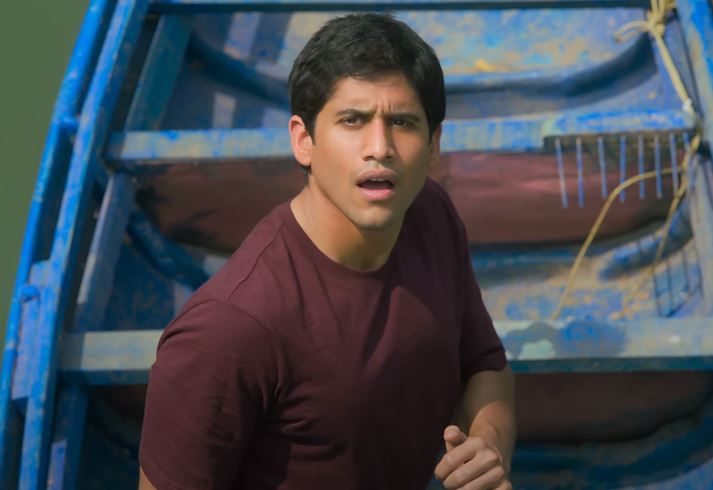The lead role of Abhi is acted by Naga Chaitanya