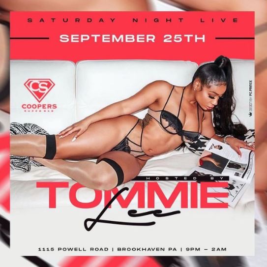 Tommie appeared in various shows