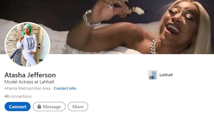 Tommie's LinkedIn profile