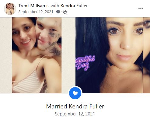 Trent William Millsap with his wife