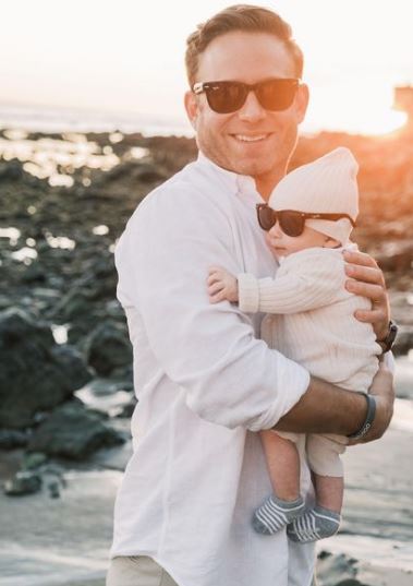 Zandy Reich and his son