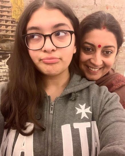 Zoish is the daughter of Smriti Irani