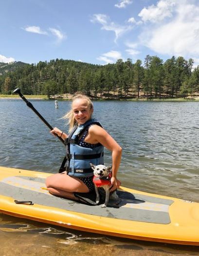 Abby James Witherspoon learned rafting
