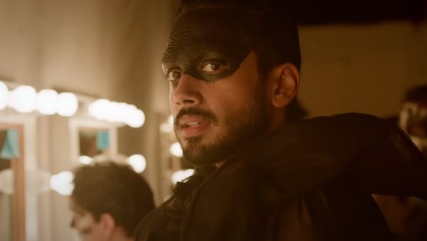 Actor Kalidas Jayaram as Iniyan