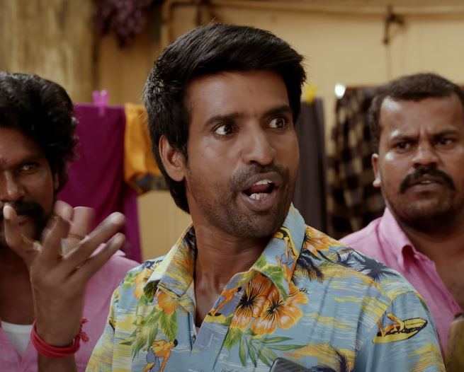 Actor Soori in the film