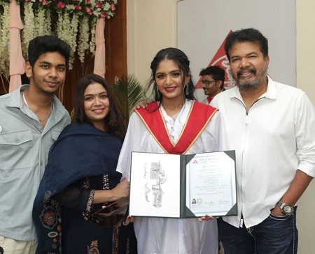 Aditi Shankar Family (Religion & Caste)