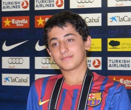 AnEsonGib picture when he use to play football