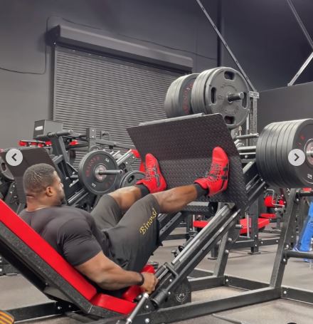 Andrew Jacked training