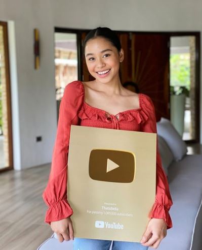 Bella is a Youtuber