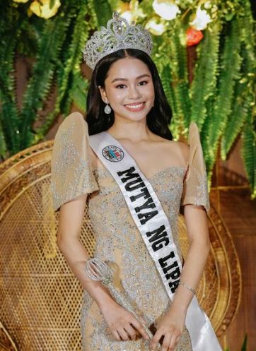 Bella won the title of Mutya ng Lipa 2020-2021