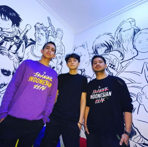 Bryan and his friends