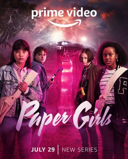 Camryn appeared in the series Paper Girls