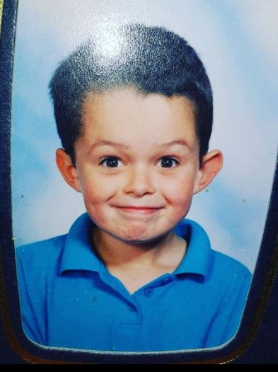 Childhood photo of Daz