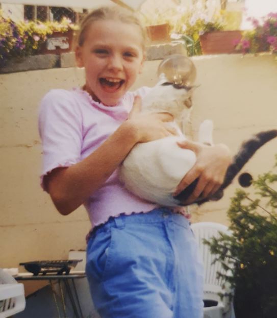 Childhood photo of Maja