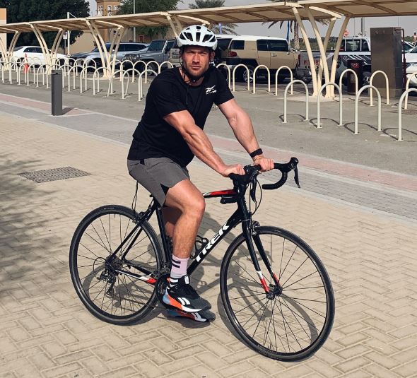 Chris Williamson loves cycling