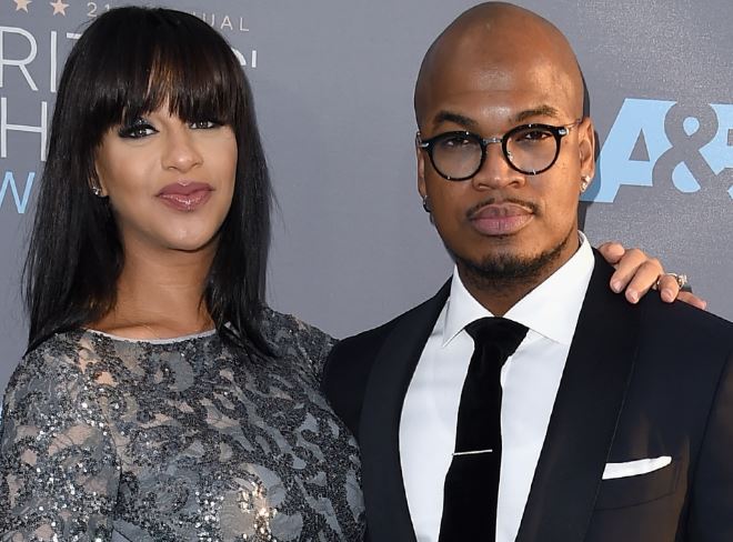 Crystal with her husband Ne-Yo