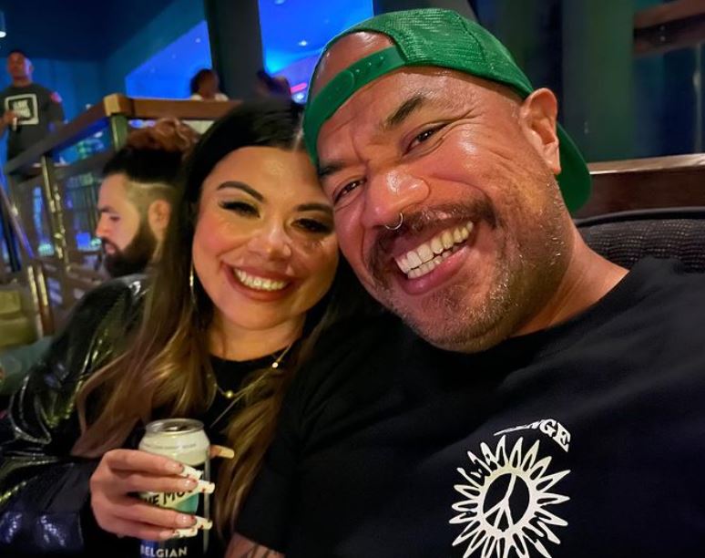 Drew Afualo and her dad