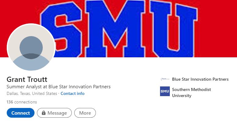 Grant's LinkedIn profile
