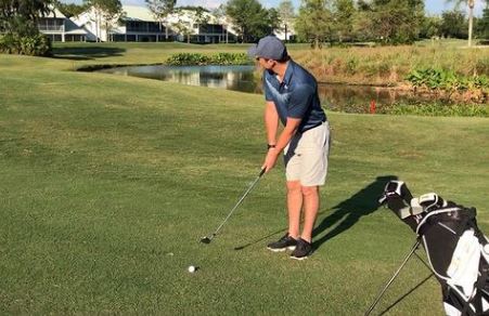 Greg Dutra likes to play Golf