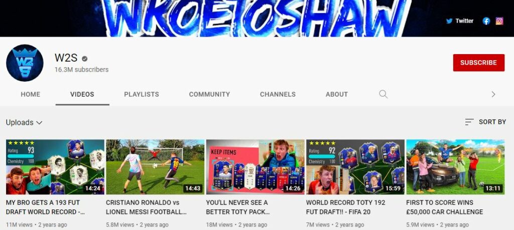 Harry Lewis's Youtube channel