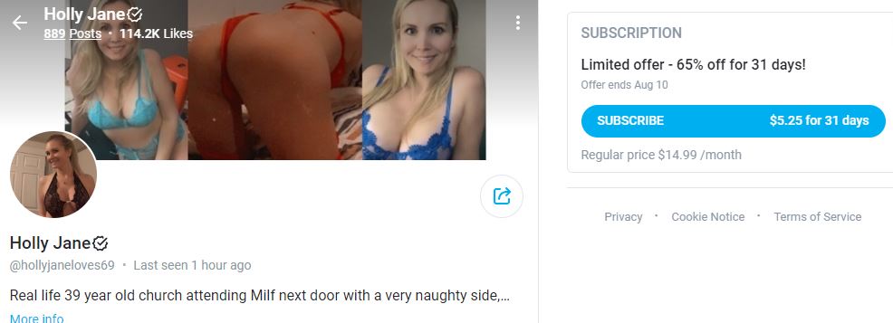 Holly Jane Career- Onlyfans Model, Adult Model, Porn Star