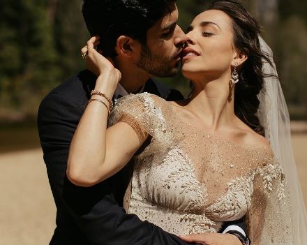Isaac and his wife Skye Coyne