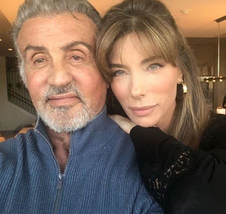 Jennifer Flavin with her husband