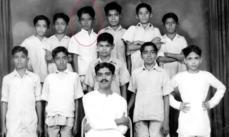 Kannan's childhood photo