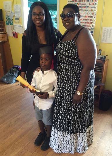 Latisha Chong and her family