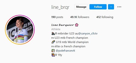 Line Burquier facts