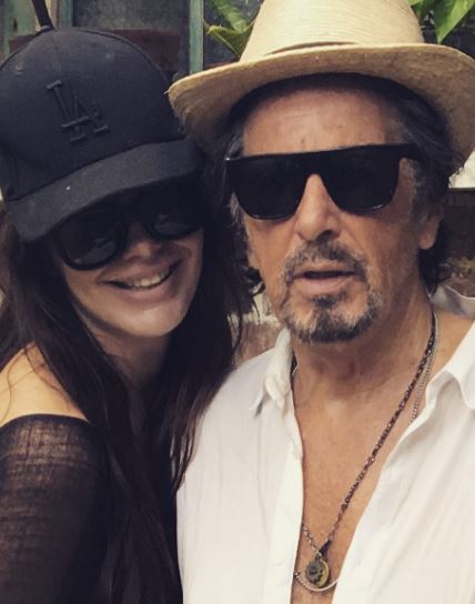 Lucila Solá and her ex boyfriend