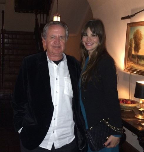 Lucila Solá and her father