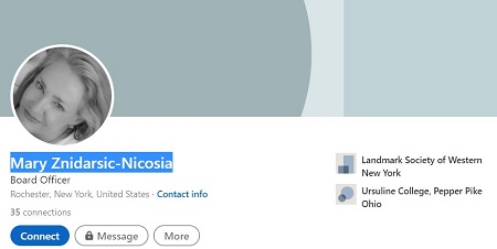 Mary Nicosia Career- Businesswoman & Real Estate Agent