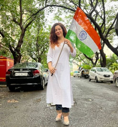 Mreenal Deshraj celebrates Independence Day