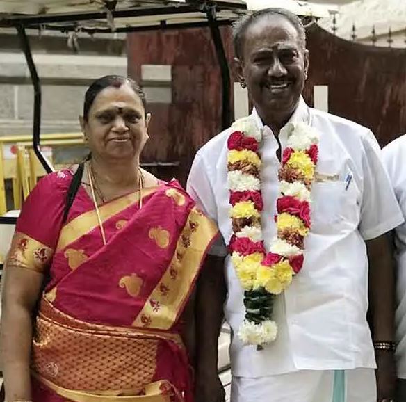 Nellai and his wife N. Malathi