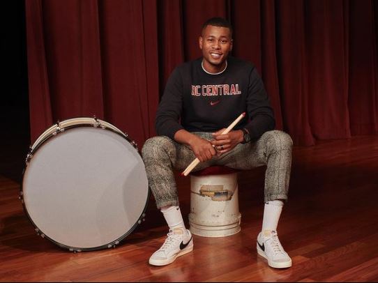 Nicholson is a drummer