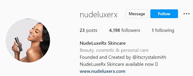 NudeLuxeRx Skincare by Crystal Renay
