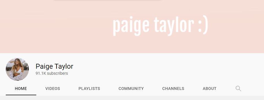 Paige Taylor Career- TikTok Star