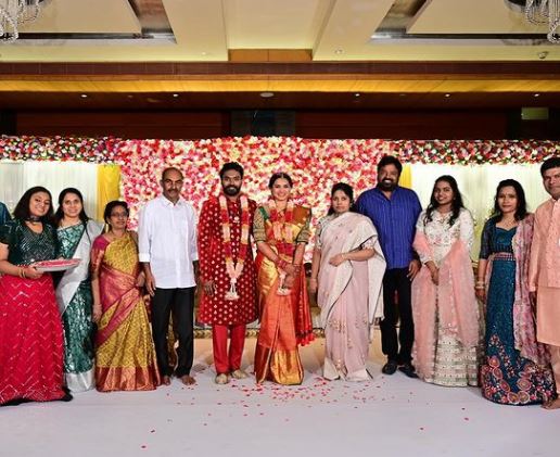 Pavan Tej Konidela with his wife Megganna