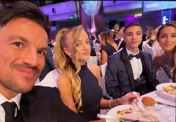 Princess with her family