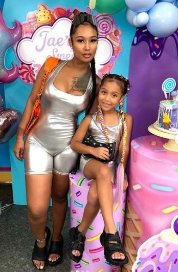 Rachel and her daughter Jae’la