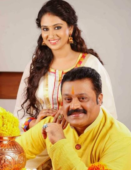 Radhika Nair family