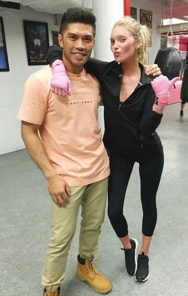 Ro Malabanan and his friend