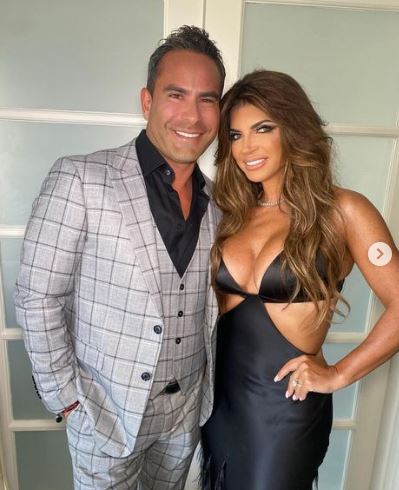 Ruelas with his wife Teresa Giudice